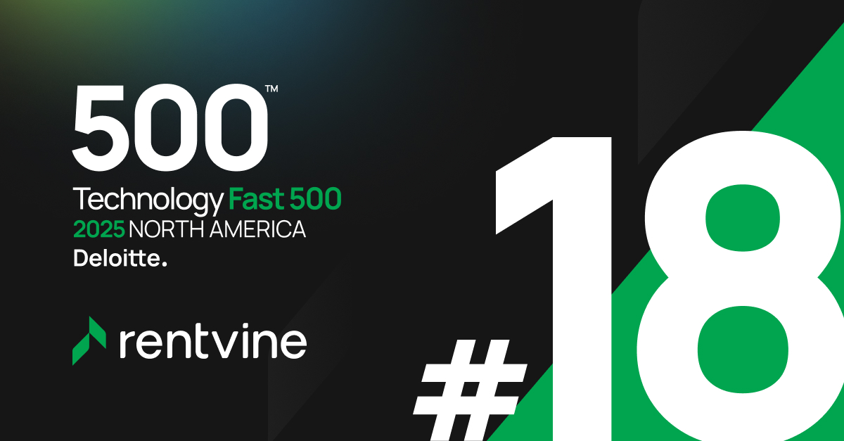 Rentvine ranks #18 on Deloitte’s 2025 Technology Fast 500